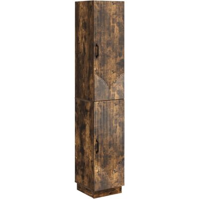 Ensemble De Meubles 2 Pcs Chêne Fumé Bois D'Ingénierie Vidaxl - Publicité Ensemble De Meubles 2 Pcs Chêne Fumé Bois D'Ingénierie Vidaxl - Publicité