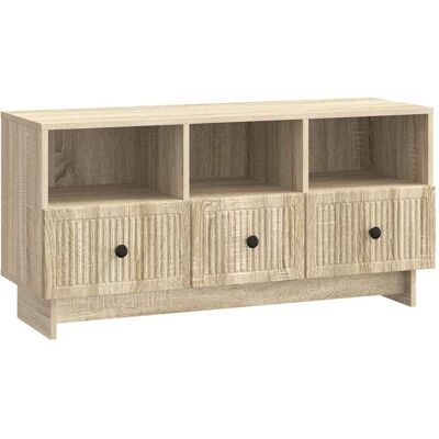 Maison Exclusive - Meuble Tv Chêne Sonoma 102 X 34,5 X 50 Cm Bois D'Ingénierie - Publicité Maison Exclusive - Meuble Tv Chêne Sonoma 102 X 34,5 X 50 Cm Bois D'Ingénierie - Publicité