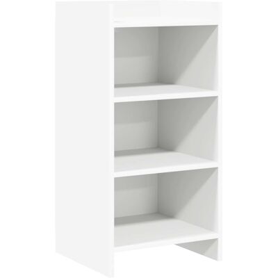 Buffet Blanc 40 X 36 X 80 Cm Bois D'Ingénierie Vidaxl - Publicité Buffet Blanc 40 X 36 X 80 Cm Bois D'Ingénierie Vidaxl - Publicité