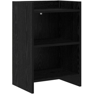 Tables De Chevet Chêne Noir 40 X 30 X 60 Cm Bois D'Ingénierie Vidaxl - Publicité Tables De Chevet Chêne Noir 40 X 30 X 60 Cm Bois D'Ingénierie Vidaxl - Publicité