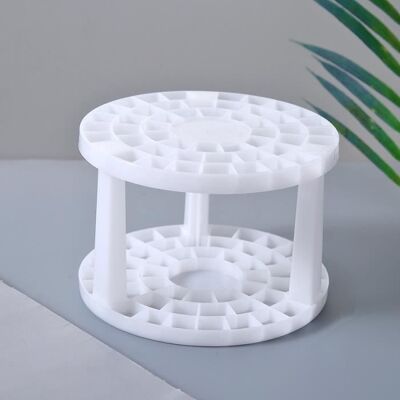 Cellfast Organisateur - Keejaa - Boîte De Rangement - Grande Capacité - Pour Brosses De Maquillage - Plastique Blanc - Publicité Cellfast Organisateur - Keejaa - Boîte De Rangement - Grande Capacité - Pour Brosses De Maquillage - Plastique Blanc - Publicité
