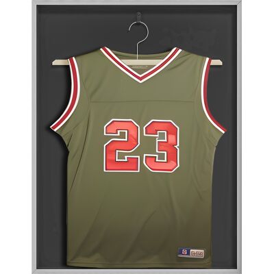OEM Frame Box T-frame Cadre Aluminium Pour Maillot Porte Acrylique Doublure Interne Feutre 70 X 90 Cm - Publicité OEM Frame Box T-frame Cadre Aluminium Pour Maillot Porte Acrylique Doublure Interne Feutre 70 X 90 Cm - Publicité