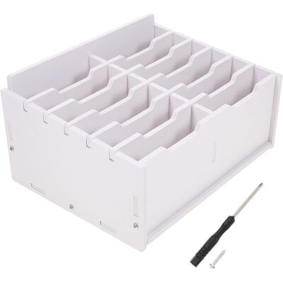 PUNNYB Handyaufbewahrungsbox Et Geteilte Fächer Mit 12 Fächern - Publicité PUNNYB Handyaufbewahrungsbox Et Geteilte Fächer Mit 12 Fächern - Publicité