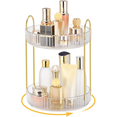 Generic Organisateur Maquillage Rotatif, 360° Rotatif Rangement Maquillage Organisateur, Rangement Parfum Boite Organiseur Maquillage Pour Coiffeuse - Publicité Generic Organisateur Maquillage Rotatif, 360° Rotatif Rangement Maquillage Organisateur, Rangement Parfum Boite Organiseur Maquillage Pour Coiffeuse - Publicité