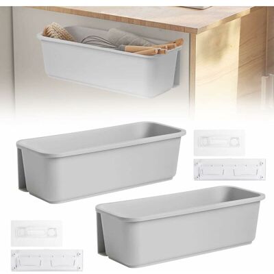 Melissa Ersandy – Organisateur De Panier Coulissant 2 Pièces 37x15x11cm – Matériau Pp De Haute Qualité – Installation Facile Sans Perçage – Rangement Sous Évier - Publicité Melissa Ersandy – Organisateur De Panier Coulissant 2 Pièces 37x15x11cm – Matériau Pp De Haute Qualité – Installation Facile Sans Perçage – Rangement Sous Évier - Publicité