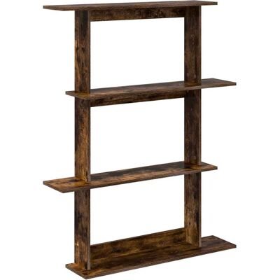 Étagère Murale Chêne Fumé 100 X 20 X 126 Cm Bois D'Ingénierie Vidaxl - Publicité Étagère Murale Chêne Fumé 100 X 20 X 126 Cm Bois D'Ingénierie Vidaxl - Publicité