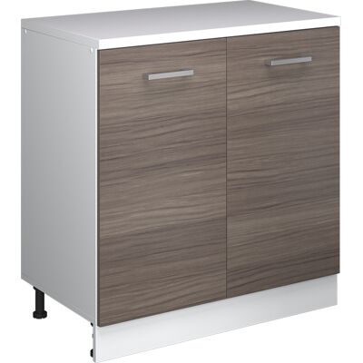 Armoire D'Extension Rion, Gris Noble/blanc, 80x46cm Sans Pente Avec 2 Portes, Vicco - Publicité Armoire D'Extension Rion, Gris Noble/blanc, 80x46cm Sans Pente Avec 2 Portes, Vicco - Publicité