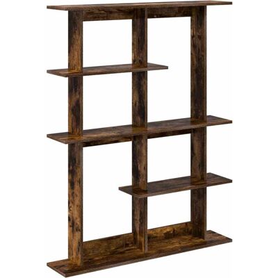 Étagère Murale Chêne Fumé 102 X 20 X 130 Cm Bois D'Ingénierie Vidaxl - Publicité Étagère Murale Chêne Fumé 102 X 20 X 130 Cm Bois D'Ingénierie Vidaxl - Publicité