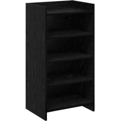 Cabinet À Chaussures Avec Stockage Chêne Noir 48 X 36 X 92 Cm Vidaxl - Publicité Cabinet À Chaussures Avec Stockage Chêne Noir 48 X 36 X 92 Cm Vidaxl - Publicité