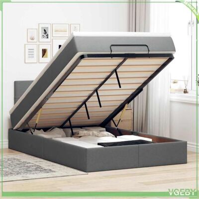 OEM Lit Ottoman - 3312299 - 120x200 Cm - Rangement Hydraulique - Led Intégrée - Publicité OEM Lit Ottoman - 3312299 - 120x200 Cm - Rangement Hydraulique - Led Intégrée - Publicité