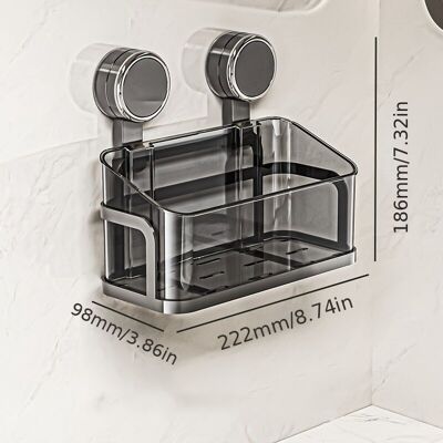 OEM Étagère Murale À Ventouse En Acier Inoxydable – Support De Rangement Robuste Sans Perçage Ni Colle, Antirouille, Pour Salle De Bain Et Cuisine-dou - Publicité OEM Étagère Murale À Ventouse En Acier Inoxydable – Support De Rangement Robuste Sans Perçage Ni Colle, Antirouille, Pour Salle De Bain Et Cuisine-dou - Publicité
