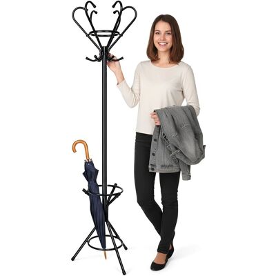OEM Cintre Sur Pied Livio Noir 173 Cm - Publicité OEM Cintre Sur Pied Livio Noir 173 Cm - Publicité