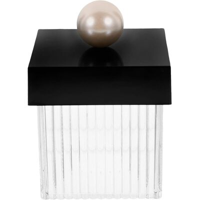 PUNNYB Boîte De Rangement En Acrylique Pour Cotons Tiges Et Disques - Publicité PUNNYB Boîte De Rangement En Acrylique Pour Cotons Tiges Et Disques - Publicité