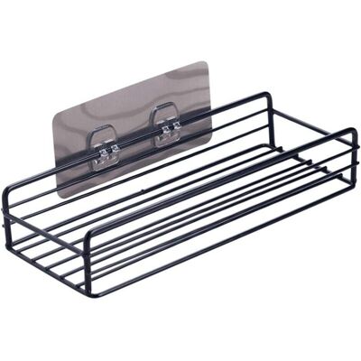 ABCRITAL Bathroom Shelves Shower Storage Shelf Mounted Bathroom Wall Mounted Storage Shelf (black) - Publicité ABCRITAL Bathroom Shelves Shower Storage Shelf Mounted Bathroom Wall Mounted Storage Shelf (black) - Publicité