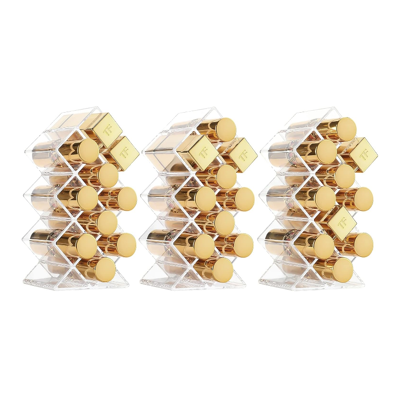 Generic 3 Pcs Boîte De Rangement Pour Rouge À Lèvres Support Rouge À Lèvres 30 Grilles Total, Organisateur Pinceaux En Acrylique Transparent - Publicité Generic 3 Pcs Boîte De Rangement Pour Rouge À Lèvres Support Rouge À Lèvres 30 Grilles Total, Organisateur Pinceaux En Acrylique Transparent - Publicité