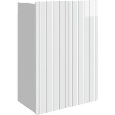 Armoire Murale Blanc Brillant 66 X 34,5 X 92 Cm Vidaxl - Publicité Armoire Murale Blanc Brillant 66 X 34,5 X 92 Cm Vidaxl - Publicité