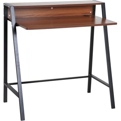 MRTRS Bureau Secrétaire/ordinateur Homcom, Dimensions : 84 X 45 X 85 Cm (l X L X H), Style Néo-rétro, Système D'Étagères, Finition Noyer Noir. Publicité MRTRS Bureau Secrétaire/ordinateur Homcom, Dimensions : 84 X 45 X 85 Cm (l X L X H), Style Néo-rétro, Système D'Étagères, Finition Noyer Noir. Publicité