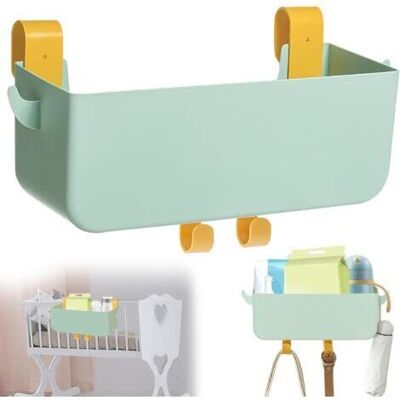 NALOOKAMIC Organisateur De Table À Langer Pour Bébé - Commode À Langer - Organisateur De Table À Langer À Suspendre - Accessoire Multifonction - Vert - Publicité NALOOKAMIC Organisateur De Table À Langer Pour Bébé - Commode À Langer - Organisateur De Table À Langer À Suspendre - Accessoire Multifonction - Vert - Publicité