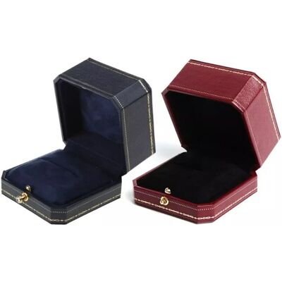 OEM (2 Pièces, Rouge Et Bleu) Boîte De Rangement Pour Bagues En Cuir, Boîte À Bijoux De Luxe Pour Proposition-crezuo - Publicité OEM (2 Pièces, Rouge Et Bleu) Boîte De Rangement Pour Bagues En Cuir, Boîte À Bijoux De Luxe Pour Proposition-crezuo - Publicité