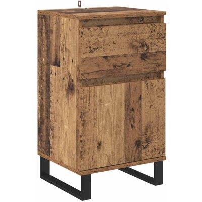 Maison La Vie - Buffet Salon Moderne - Meuble De Rangement - Bois Ancien 35 X 40 X 70 Cm Bois D'Ingénierie Bu2962 - Publicité Maison La Vie - Buffet Salon Moderne - Meuble De Rangement - Bois Ancien 35 X 40 X 70 Cm Bois D'Ingénierie Bu2962 - Publicité