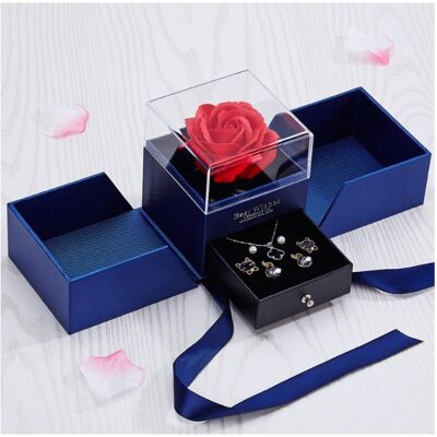 OEM Coffret À Bijoux De La Saint-valentin Avec Savon Rose Éternelle Pdoz17gran - Publicité OEM Coffret À Bijoux De La Saint-valentin Avec Savon Rose Éternelle Pdoz17gran - Publicité