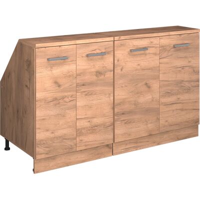 Ensembles De Meuble De Rangement Sous Pente Rion, Chêne De Force Doré, 140cm Lot De 2 Caissons 60 Cm De Profondeur, Vicco - Publicité Ensembles De Meuble De Rangement Sous Pente Rion, Chêne De Force Doré, 140cm Lot De 2 Caissons 60 Cm De Profondeur, Vicco - Publicité