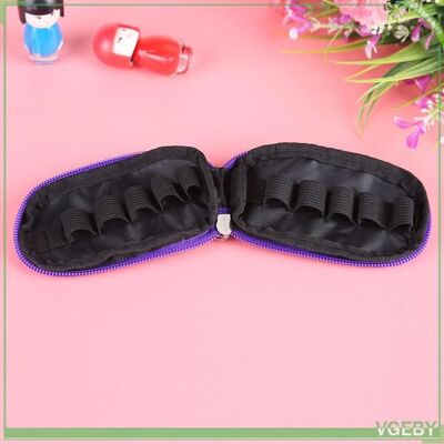 OEM Sac De Stockage D'Huiles Essentielles - Fafeicy - 10 Compartiments - Porte-clés - 2/3 Ml - Violet/noir - Publicité OEM Sac De Stockage D'Huiles Essentielles - Fafeicy - 10 Compartiments - Porte-clés - 2/3 Ml - Violet/noir - Publicité