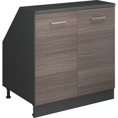 Meuble De Rangement Sous Pente Rion, Gris Noble, 80x81.6cm 2 Portes, 60 Cm De Profondeur, Vicco - Publicité Meuble De Rangement Sous Pente Rion, Gris Noble, 80x81.6cm 2 Portes, 60 Cm De Profondeur, Vicco - Publicité