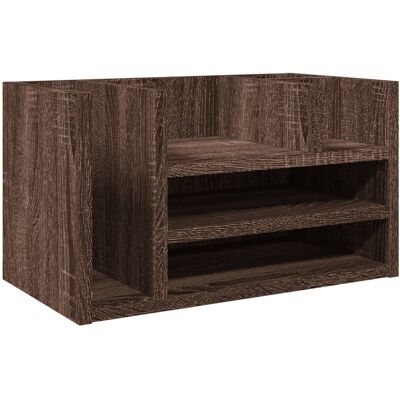 DESIGN IN Organisateur De Bureau Chêne Marron Bois D'Ingénierie - Publicité DESIGN IN Organisateur De Bureau Chêne Marron Bois D'Ingénierie - Publicité