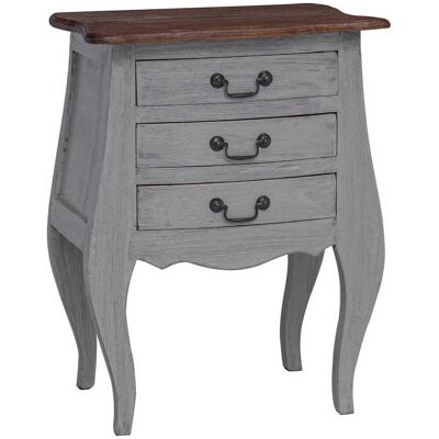 Maison Exclusive - Table De Chevet Bois D'Acajou Massif 48x35x64 Cm - Publicité Maison Exclusive - Table De Chevet Bois D'Acajou Massif 48x35x64 Cm - Publicité