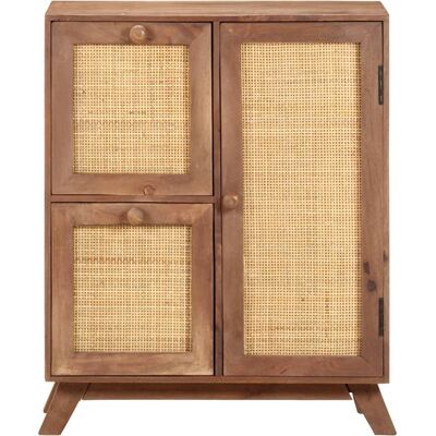 Maison Exclusive - Buffet 60x35x75 Cm Bois De Manguier Massif - Publicité Maison Exclusive - Buffet 60x35x75 Cm Bois De Manguier Massif - Publicité
