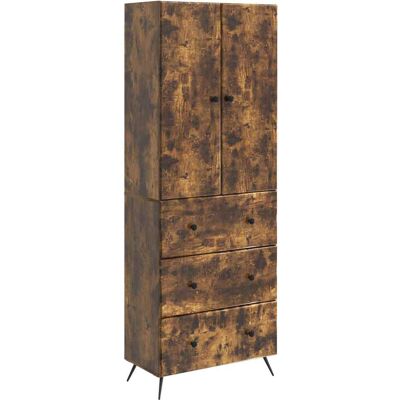 Ensemble De Meubles 2 Pcs Chêne Fumé 66 X 34,5 X 90 Cm Vidaxl - Publicité Ensemble De Meubles 2 Pcs Chêne Fumé 66 X 34,5 X 90 Cm Vidaxl - Publicité