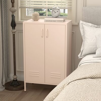 ACKERMAN Steel Storage Cabinet With 2 Doors & 2 Adjustable Shelves, Ideal For Living Room, Kitchen, Bedroom, Garage Tool Storage & Office File Cabinet - Publicité ACKERMAN Steel Storage Cabinet With 2 Doors & 2 Adjustable Shelves, Ideal For Living Room, Kitchen, Bedroom, Garage Tool Storage & Office File Cabinet - Publicité