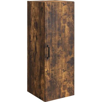 Armoire Murale Chêne Fumé 33 X 34,5 X 90 Cm Bois D'Ingénierie Vidaxl - Publicité Armoire Murale Chêne Fumé 33 X 34,5 X 90 Cm Bois D'Ingénierie Vidaxl - Publicité
