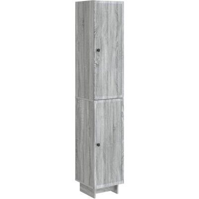 Ensemble De Meubles 2 Pcs Sonoma Gris 34,5 X 33 X 90 Cm Vidaxl - Publicité Ensemble De Meubles 2 Pcs Sonoma Gris 34,5 X 33 X 90 Cm Vidaxl - Publicité