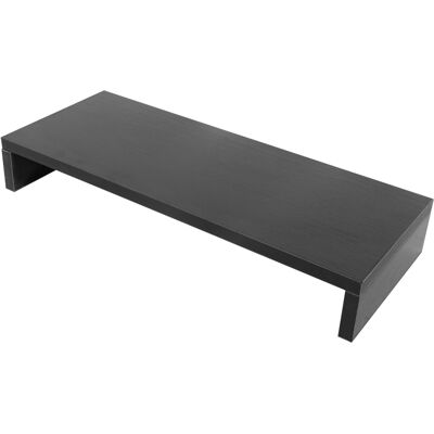 MCKENSA Support En Bois Pour Écran Led/lcd, Rehausseur Pour Écran D'Ordinateur, Organisateur De Bureau, Étagère D'Affichage, Noir - Publicité MCKENSA Support En Bois Pour Écran Led/lcd, Rehausseur Pour Écran D'Ordinateur, Organisateur De Bureau, Étagère D'Affichage, Noir - Publicité