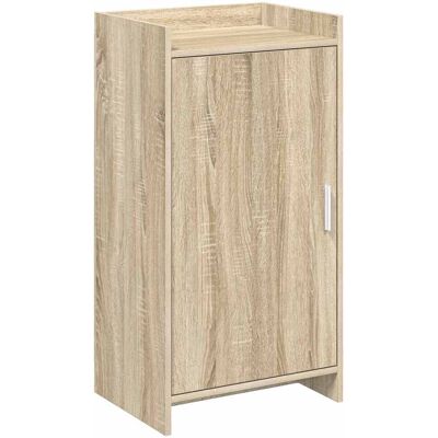 Cabinet À Chaussures Avec Stockage Chêne Sonoma 48 X 36 X 92 Cm Vidaxl - Publicité Cabinet À Chaussures Avec Stockage Chêne Sonoma 48 X 36 X 92 Cm Vidaxl - Publicité
