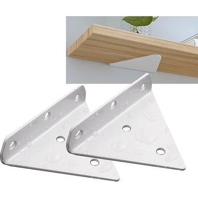 OEM Étagère Murale Flottante En 2 Parties - Blanche (10 X 8 X 2 Cm) - Crezuo - Publicité OEM Étagère Murale Flottante En 2 Parties - Blanche (10 X 8 X 2 Cm) - Crezuo - Publicité