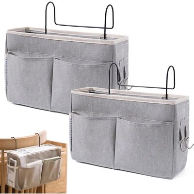 OEM Pièce Organisateur De Chevet Lit, Panier De Lit Chevet Suspendu, Poche De Lit Organisateur, Organisateur De Chevet Suspendu, Pour Bureau, Lit De Chambre, Cuisine (gris) - Publicité OEM Pièce Organisateur De Chevet Lit, Panier De Lit Chevet Suspendu, Poche De Lit Organisateur, Organisateur De Chevet Suspendu, Pour Bureau, Lit De Chambre, Cuisine (gris) - Publicité