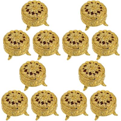 PUNNYB 12 Pièces Goldene Runde Gastgeschenkboxen Au Pp Im Geprägten - Publicité PUNNYB 12 Pièces Goldene Runde Gastgeschenkboxen Au Pp Im Geprägten - Publicité