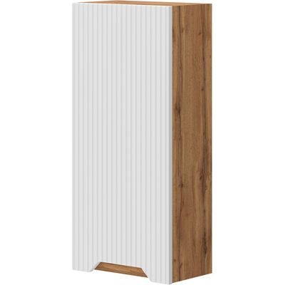 Armoire Murale Lotta, Chêne/blanc Rayé, 20x72.6cm, Vicco - Publicité Armoire Murale Lotta, Chêne/blanc Rayé, 20x72.6cm, Vicco - Publicité
