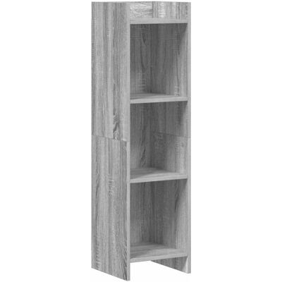 Bibliothèque Sonoma Gris 30 X 30 X 111 Cm Bois D'Ingénierie Vidaxl - Publicité Bibliothèque Sonoma Gris 30 X 30 X 111 Cm Bois D'Ingénierie Vidaxl - Publicité