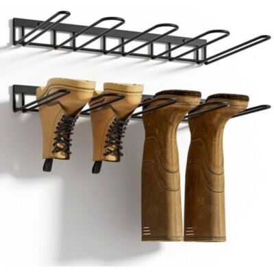OEM 2 Étagères À Chaussures Murales, Étagère À Bottes En Métal, Peut Contenir 4 Paires De Bottes, Plateau À Bottes D'Entrée (montpar Perforation) - Publicité OEM 2 Étagères À Chaussures Murales, Étagère À Bottes En Métal, Peut Contenir 4 Paires De Bottes, Plateau À Bottes D'Entrée (montpar Perforation) - Publicité