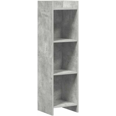 Bibliothèque Gris Béton 30 X 30 X 111 Cm Bois D'Ingénierie Vidaxl - Publicité Bibliothèque Gris Béton 30 X 30 X 111 Cm Bois D'Ingénierie Vidaxl - Publicité