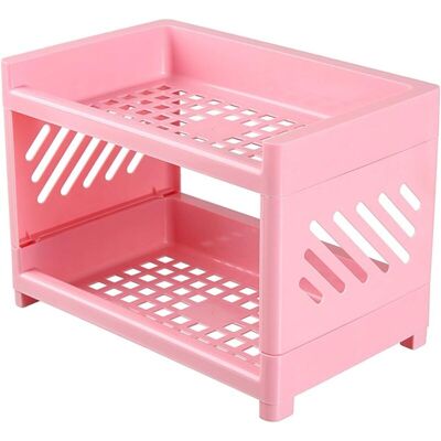 OEM Support De Rangement En Plastique, Double Étage Pour Bureau – Design Simple Et Compact, Idéal Pour La Maison Et Le Bureau - Publicité OEM Support De Rangement En Plastique, Double Étage Pour Bureau – Design Simple Et Compact, Idéal Pour La Maison Et Le Bureau - Publicité