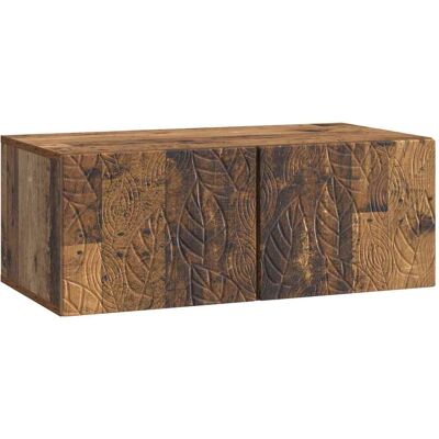Meuble Tv Mural 59,5 X 41 X 30 Cm Bois Ancien Bois D'Ingénierie Vidaxl - Publicité Meuble Tv Mural 59,5 X 41 X 30 Cm Bois Ancien Bois D'Ingénierie Vidaxl - Publicité