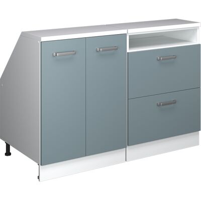 Ensembles De Meuble De Rangement Sous Pente Rion, Bleu-gris, 120cm Lot De 2 Caissons 60 Cm De Profondeur, Vicco - Publicité Ensembles De Meuble De Rangement Sous Pente Rion, Bleu-gris, 120cm Lot De 2 Caissons 60 Cm De Profondeur, Vicco - Publicité