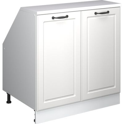 Meuble De Rangement Sous Pente Rion, Blanc Campagne, 80x81.6cm 2 Portes, 60 Cm De Profondeur, Vicco - Publicité Meuble De Rangement Sous Pente Rion, Blanc Campagne, 80x81.6cm 2 Portes, 60 Cm De Profondeur, Vicco - Publicité