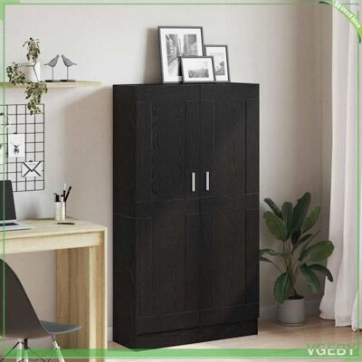 OEM Bibliothèque - Faf7291712446825 - Chêne Noir - Bois D'Ingénierie - 82,5 X 30,5 X 150 Cm - Publicité OEM Bibliothèque - Faf7291712446825 - Chêne Noir - Bois D'Ingénierie - 82,5 X 30,5 X 150 Cm - Publicité
