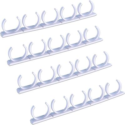 OEM 4 Supports À Épices Adhésifs, Pinces De Fixation Pour Épices, Peut Contenir 20 Pots À Épices, Support De Rangement Adhésif Ultra-résistant, Organisateur D'Épices Pour Garde-manger, Porte-épices - Publicité OEM 4 Supports À Épices Adhésifs, Pinces De Fixation Pour Épices, Peut Contenir 20 Pots À Épices, Support De Rangement Adhésif Ultra-résistant, Organisateur D'Épices Pour Garde-manger, Porte-épices - Publicité